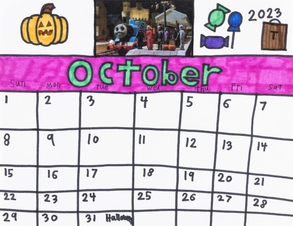 Noel Herrera, October Calendar 2023, 2024