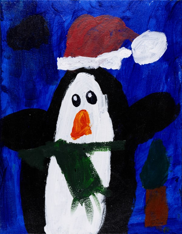 Omar Abulsheikh, Christmas Penguin, 2023