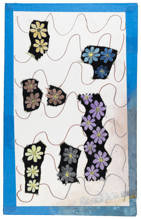 Veronica "Ronnie" Cuculich, Untitled (Flower Collage) , n.d.