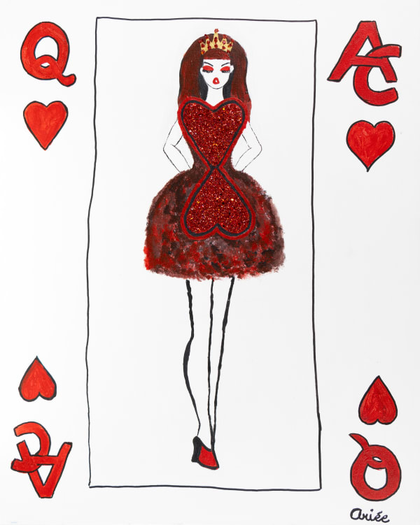 Ariée, Queen of Hearts, n.d.