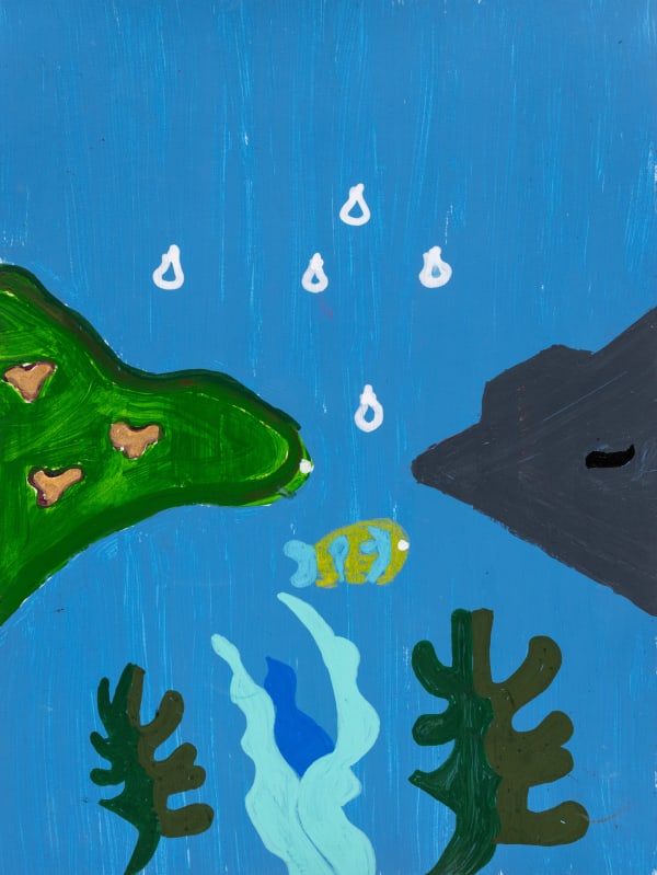 Alysha Kostelny, Sea Turtle vs. Shark, 2023