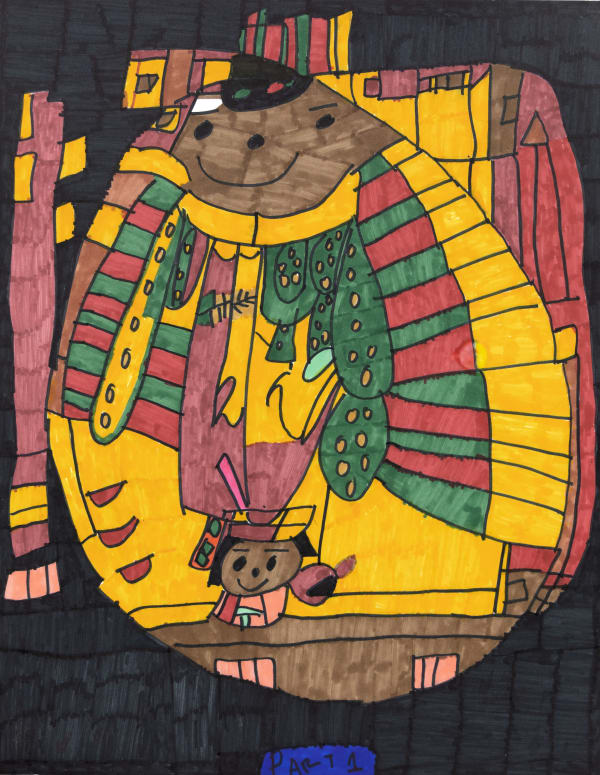 Maria Vanik, Virgin of Guadalupe to Miguel, 2024