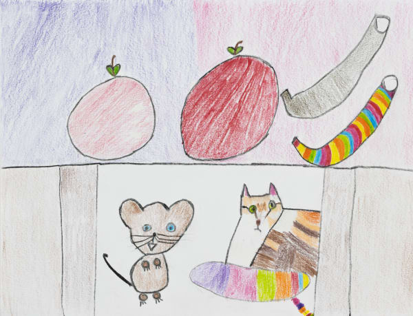 Carol Pyes, Apples and Sho Fars, 2024