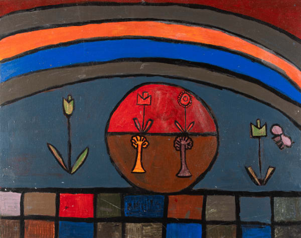 Stefan Harhaj, Rainbow + Flower + Little Turtle, 2017