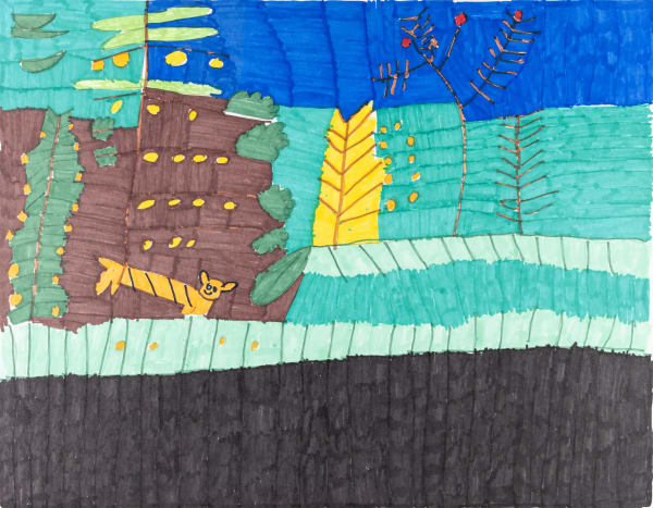 Maria Vanik, Untitled (Creature in Woods), n.d.