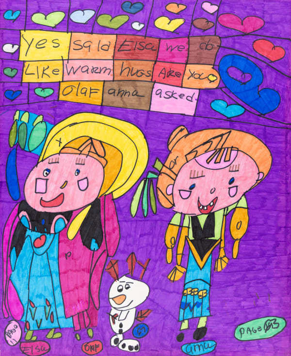 Maria Vanik, A Frozen Adventure , n.d.