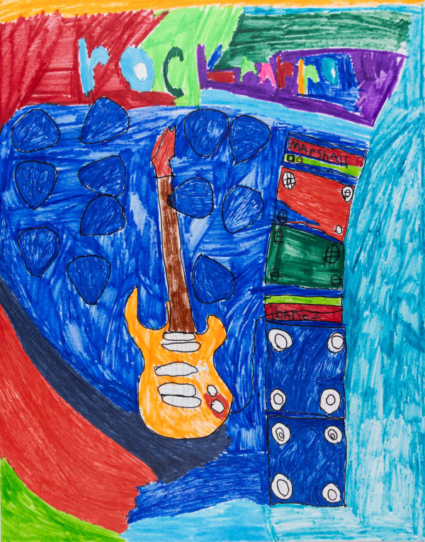 Joey Center, Ibanez Guitar, 2022