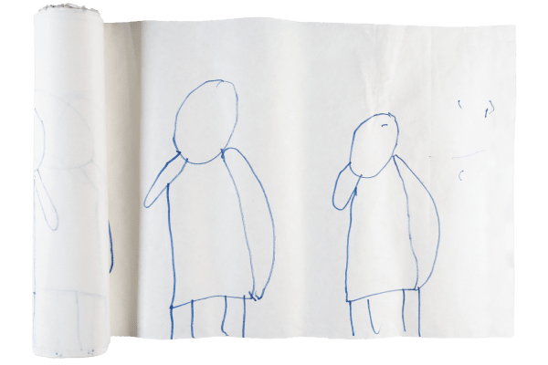 Veronica "Ronnie" Cuculich, Untitled (Baby Doll Scroll), n.d.