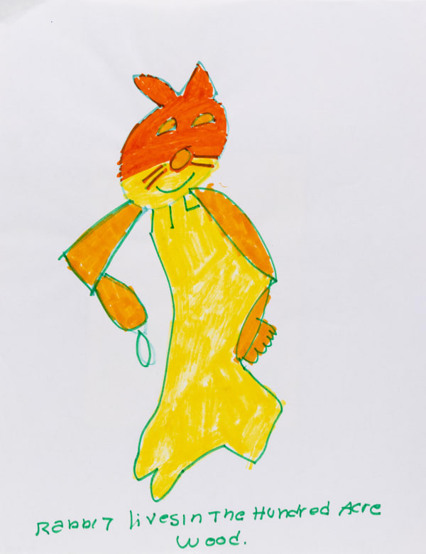 Maria Vanik, Rabbit Lives in the Hundred Acre Wood, n.d.