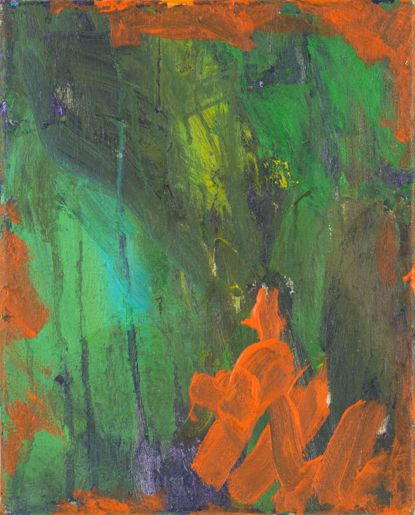 Ted Gram-Boarini, A Woman and a Garden, 2023