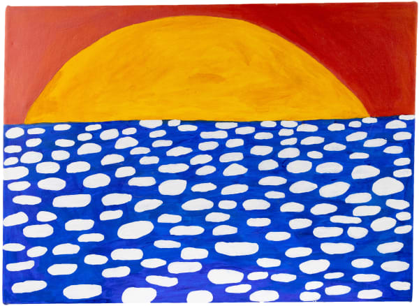 Jack O'Sullivan, Ice Floe Sun Set, 2017