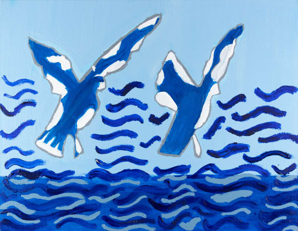 Alysha Kostelny, Birds Over Water, 2019