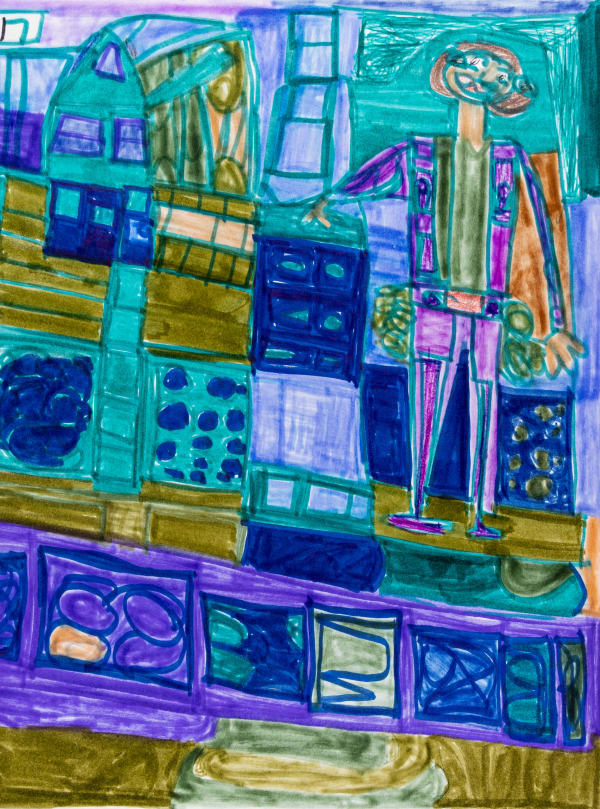 Rebecca Kubica, Outside of Stanley's House, 2021