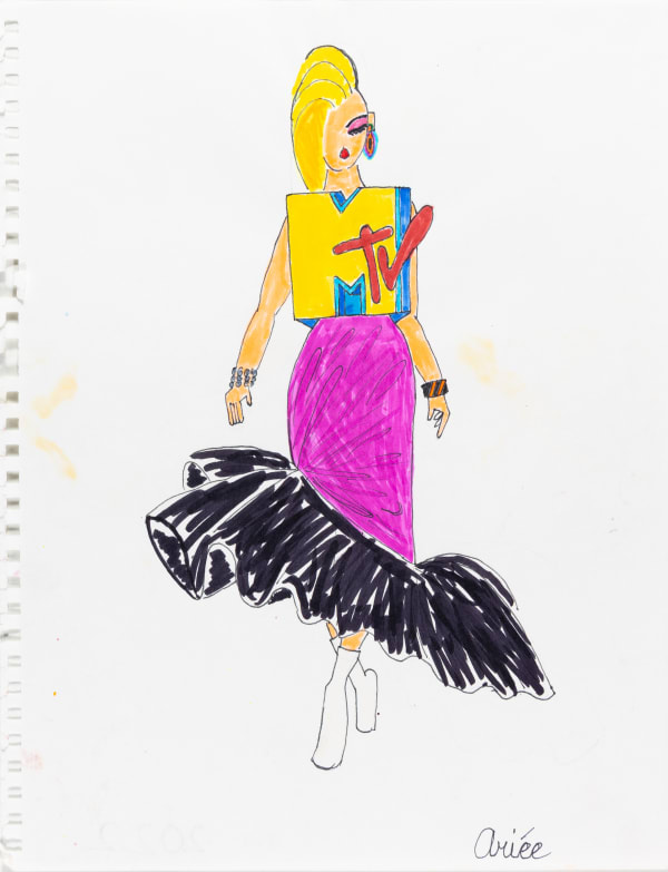 Ariée, Untitled (MTV), 2022