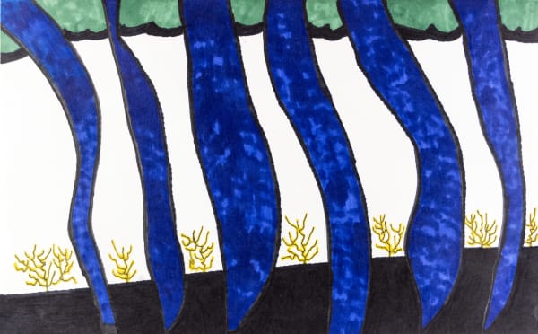 Bill Lilly, Untitled (6 Water Spouts), n.d.