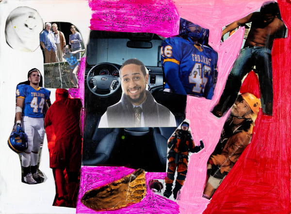 Christina Zion, They're Out on a Field Playing Football, 2010