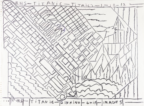 David Krueger, Untitled (RMS Titanic) , n.d.