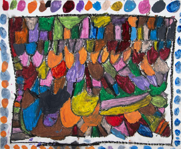 Marcus Imani Kennedy, Art Design Pattern and Dots, 2021