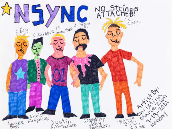 Christina Zion, NSync: No Strings Attached Fan Art, 2021