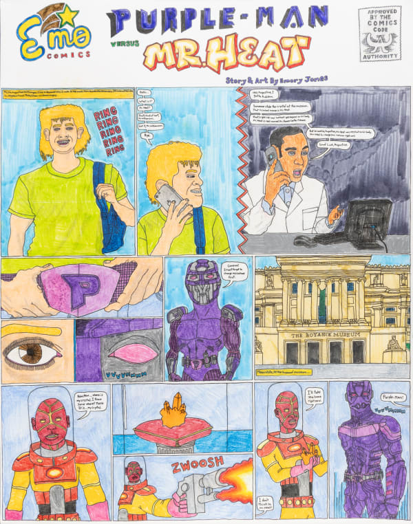 Emory Jones, Purple-Man vs. Mr. Heat, 2025