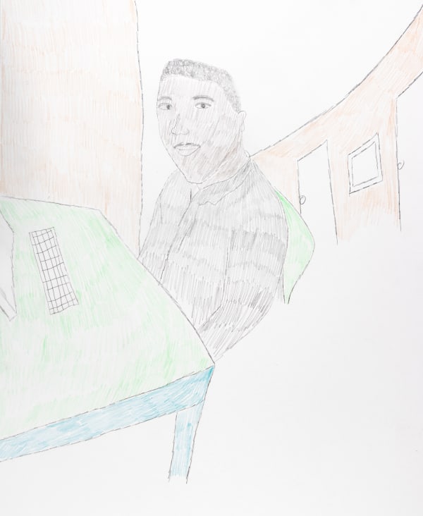 Candace Turner, MLK Drawing, 2025