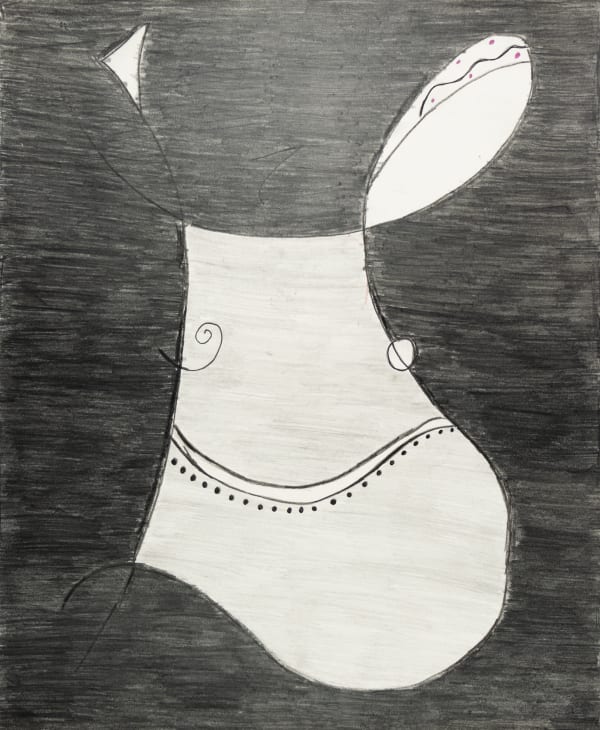 Alysha Kostelny, Shaded Bass Clef, 2024