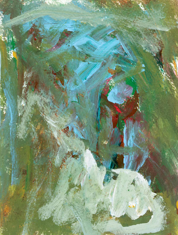 Sam Filicky, Acrylic on Small Paper, 2023