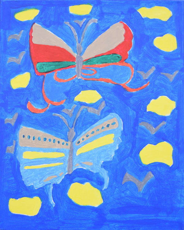 Christina Zion, Beautiful Butterfly Fly, Fly Away, 2020