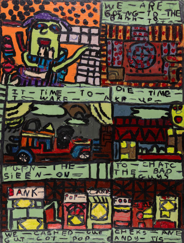 David Krueger, The Alien is Out of Control like He's Going Crazy, 2017