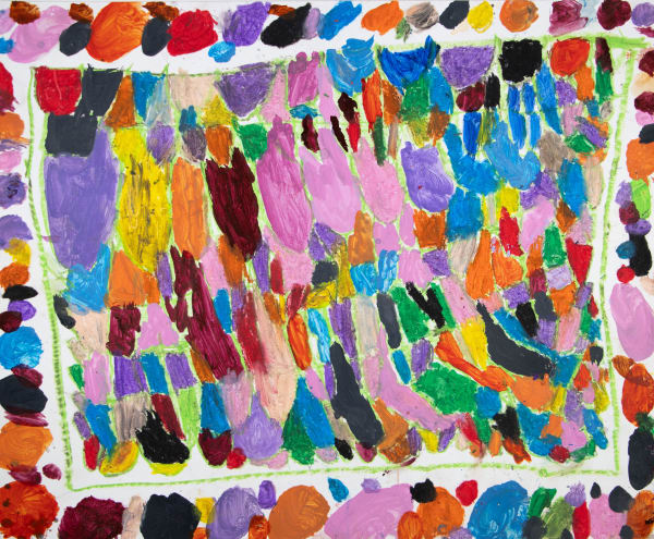 Marcus Imani Kennedy, Art Design Pattern and Dots, 2021