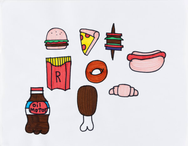 Noel Herrera, Untitled (Oil motor), 2021