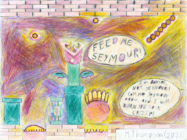 Dave Thompson, 7 Color Series: Bowser's Castle of Horror, 2023