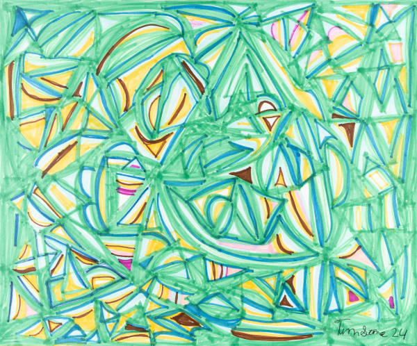 Tim Stone, Colorful Santa Fe NM, 2024