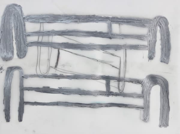 Renata Berdes, Bedrails (Silver), 2022