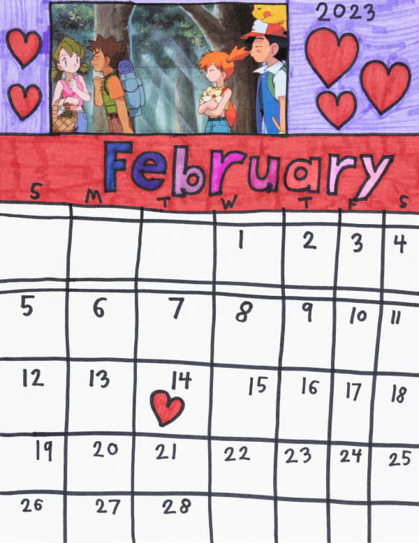 Noel Herrera, February Calendar 2023, 2024