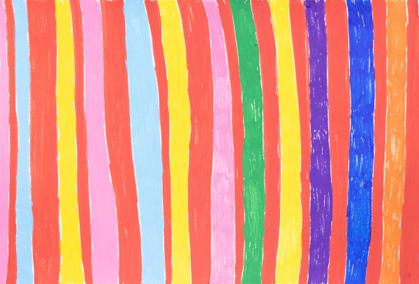 Nithi Thirumurugan, Line Painting, 2024