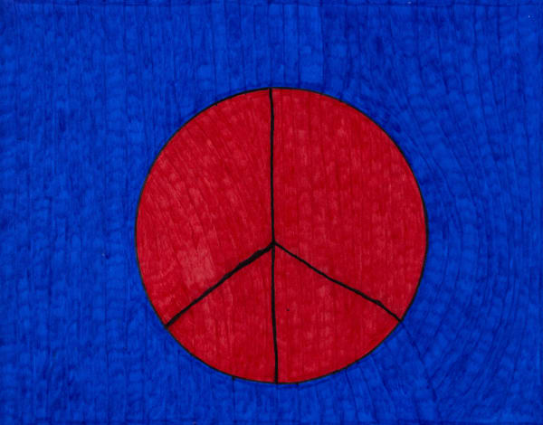 Bill Lilly, Peace Sign, 2022