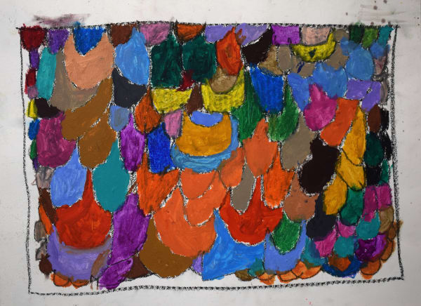 Marcus Imani Kennedy, Square Box With Shapes, 2021