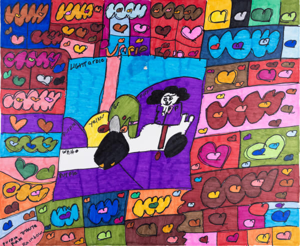 Maria Vanik, Purple Tribute Purple Rainbow, n.d.