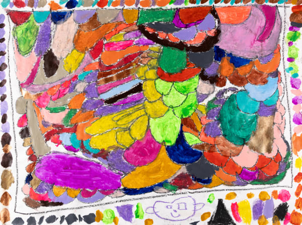 Marcus Imani Kennedy, Rug and Circles and Dots, 2021