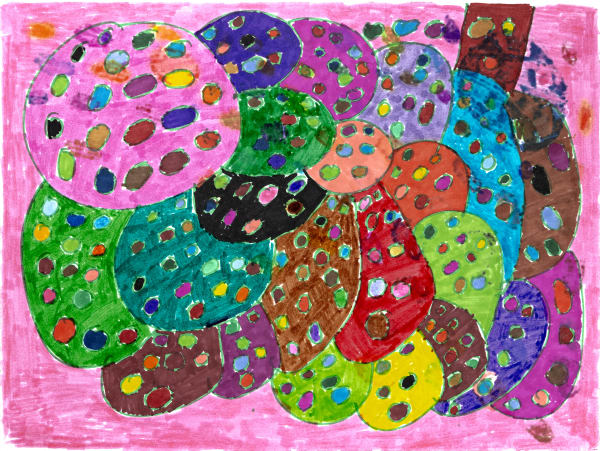 Maria Vanik, Virus Circle, 2021