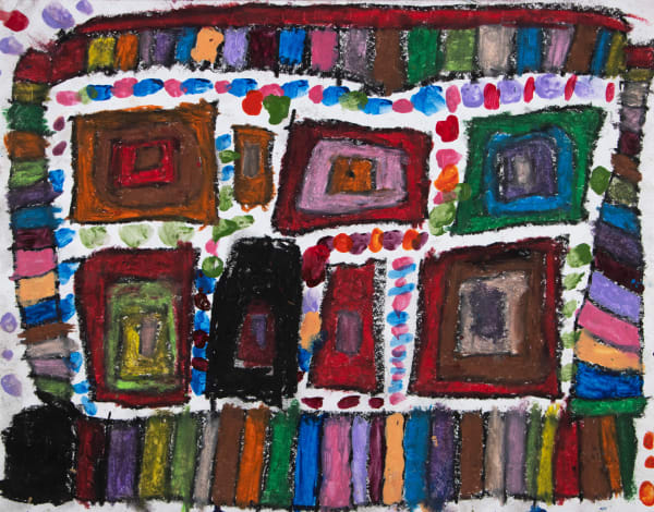 Marcus Imani Kennedy, Art Pattern Design Dots Circles, 2021