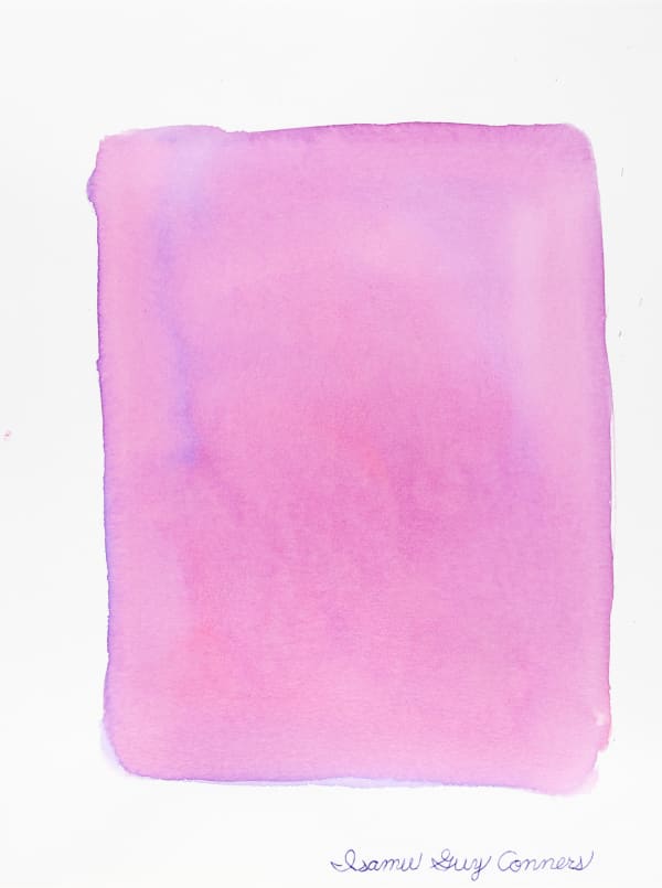 Isamu Guy Conners, Magenta Rectangle, 2023