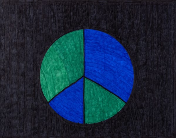 Bill Lilly, Peace Sign, 2022