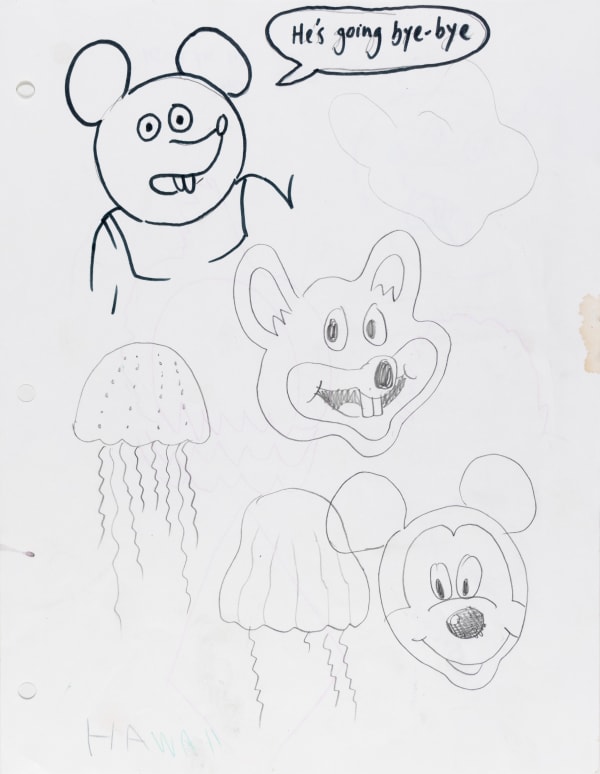 David Krueger with Ben Marcus, He's Going Bye-Bye, n.d.