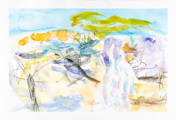 Chris Viau, A Path in Winter, 2023