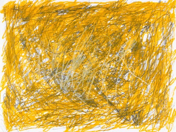 Sam Filicky, Graphite with Oil Pastel on Paper, 2023