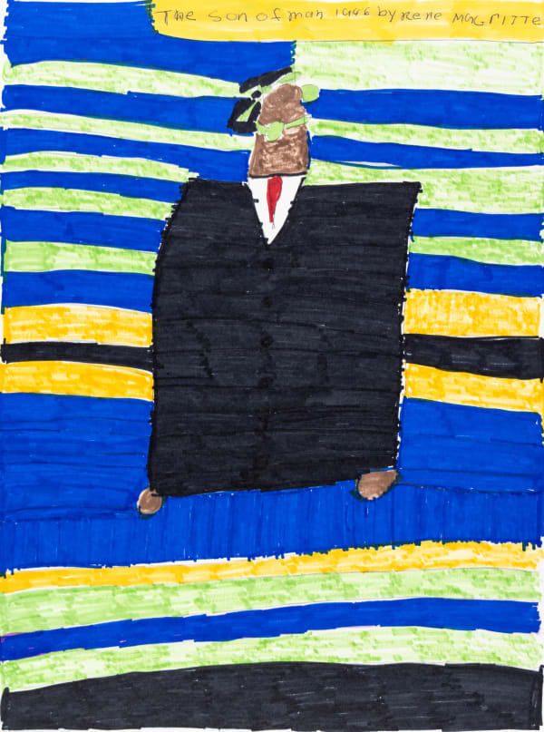 Maria Vanik, The son of Man 1946 by Rene Magritte, n.d.