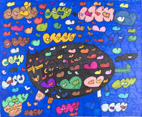 Maria Vanik, Rainbow Tiger, n.d.