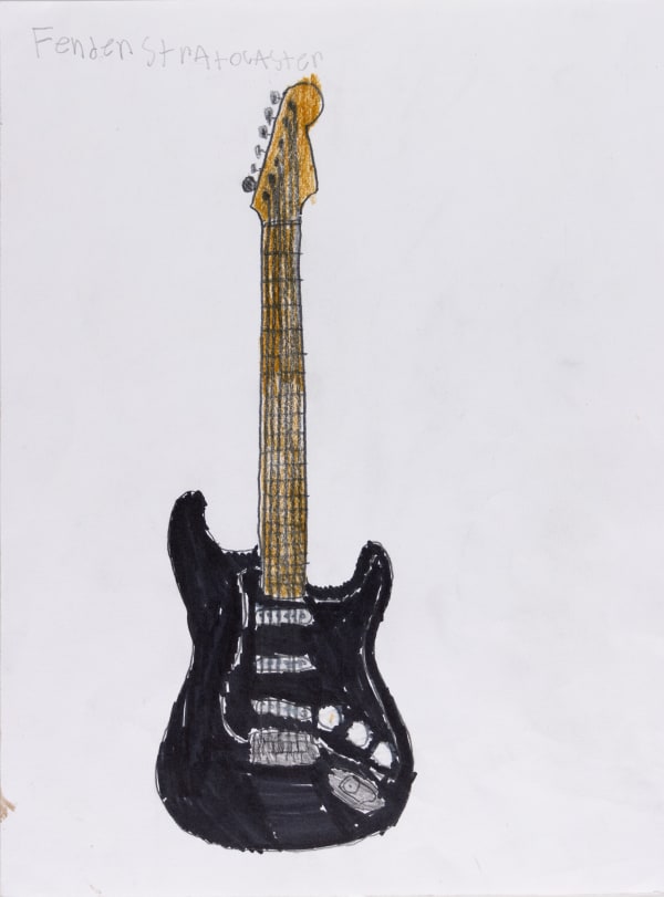 Joey Center, Fender Stratocaster, 2023